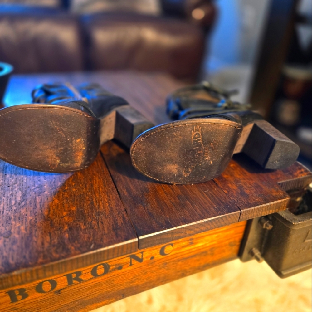 Freebird Black Distressed Ankle Boots - Picture 13 of 16